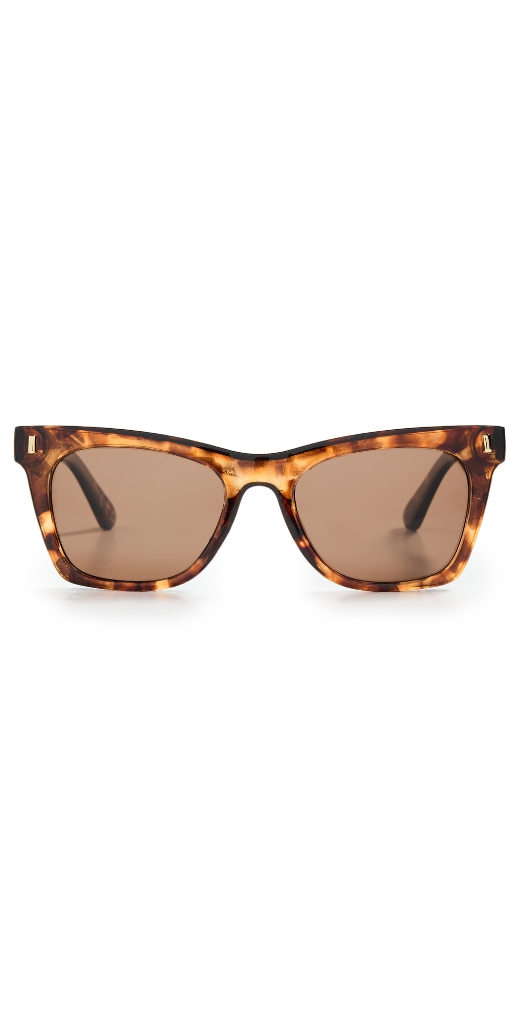 AIRE Bellatrix Sunglasses Dark Tort Brown Mono Polarized One Size | Shopbop