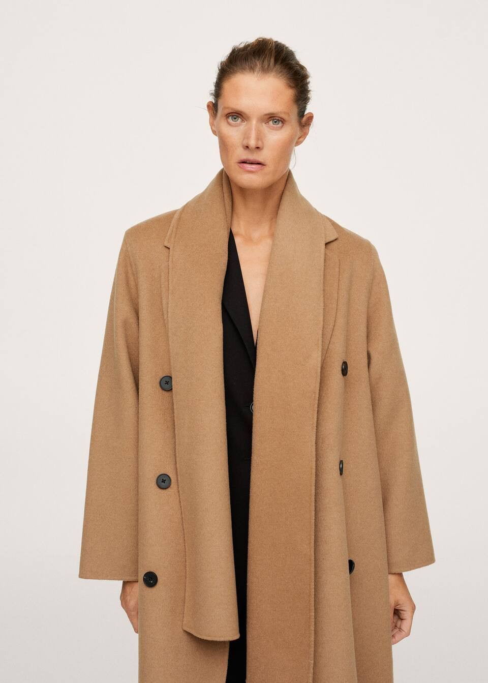 Wollmantel mit Schal | MANGO (DE)