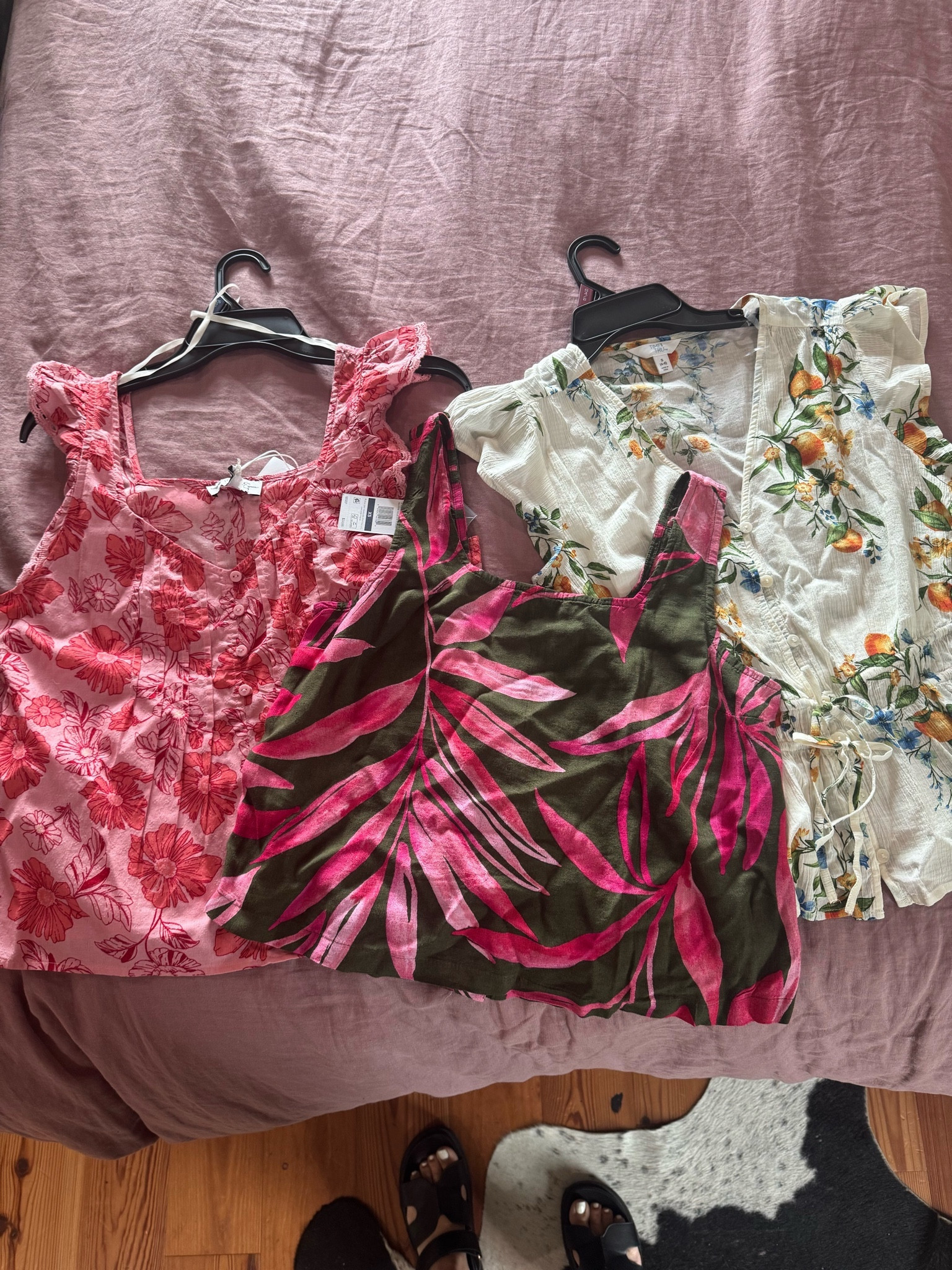 Snagged these cute Walmart tops over the weekend! 