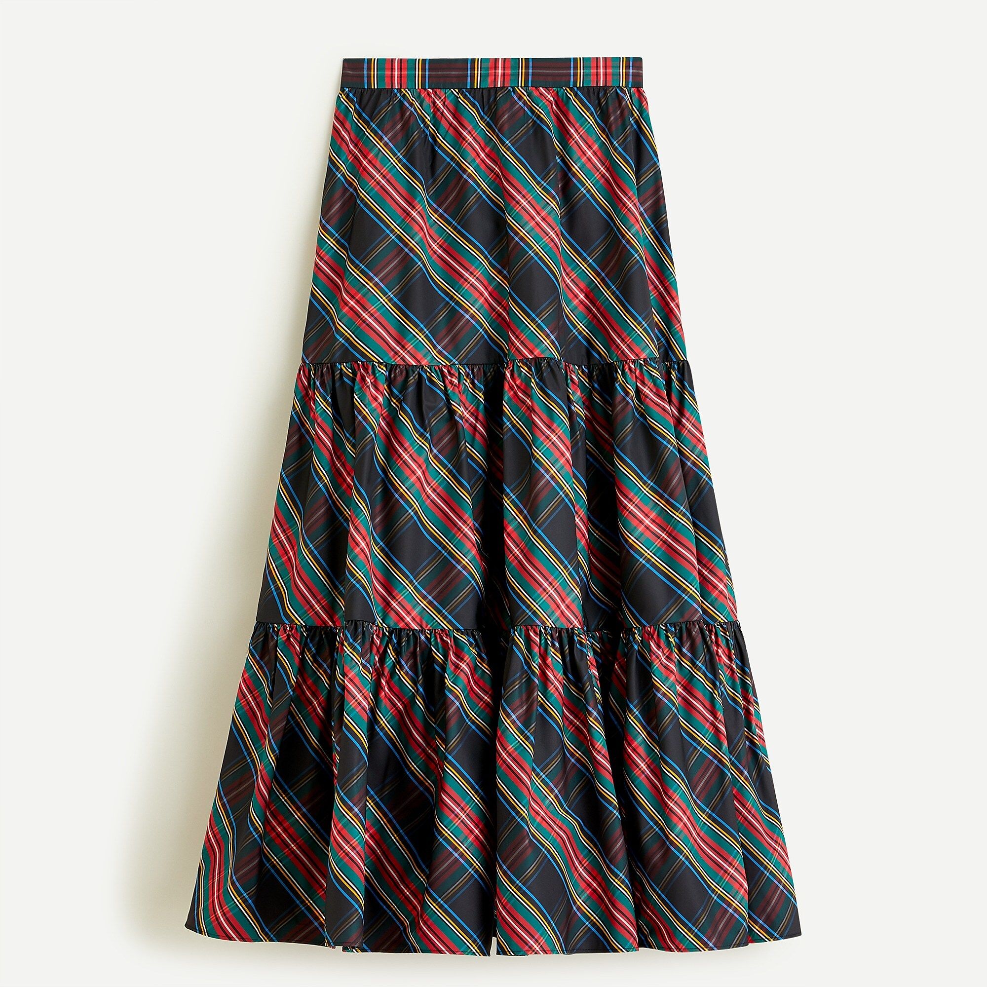 Tiered maxi skirt | J.Crew US