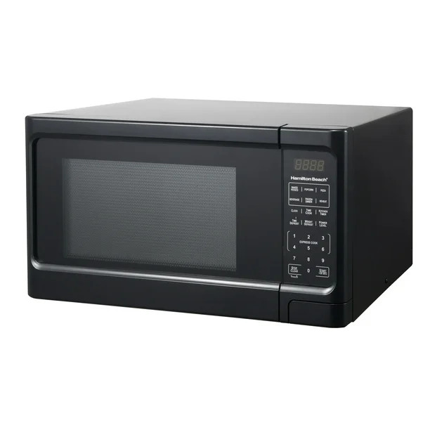 Hamilton Beach 1.1 Cu. Ft. Black Digital Microwave Oven - Walmart.com | Walmart (US)