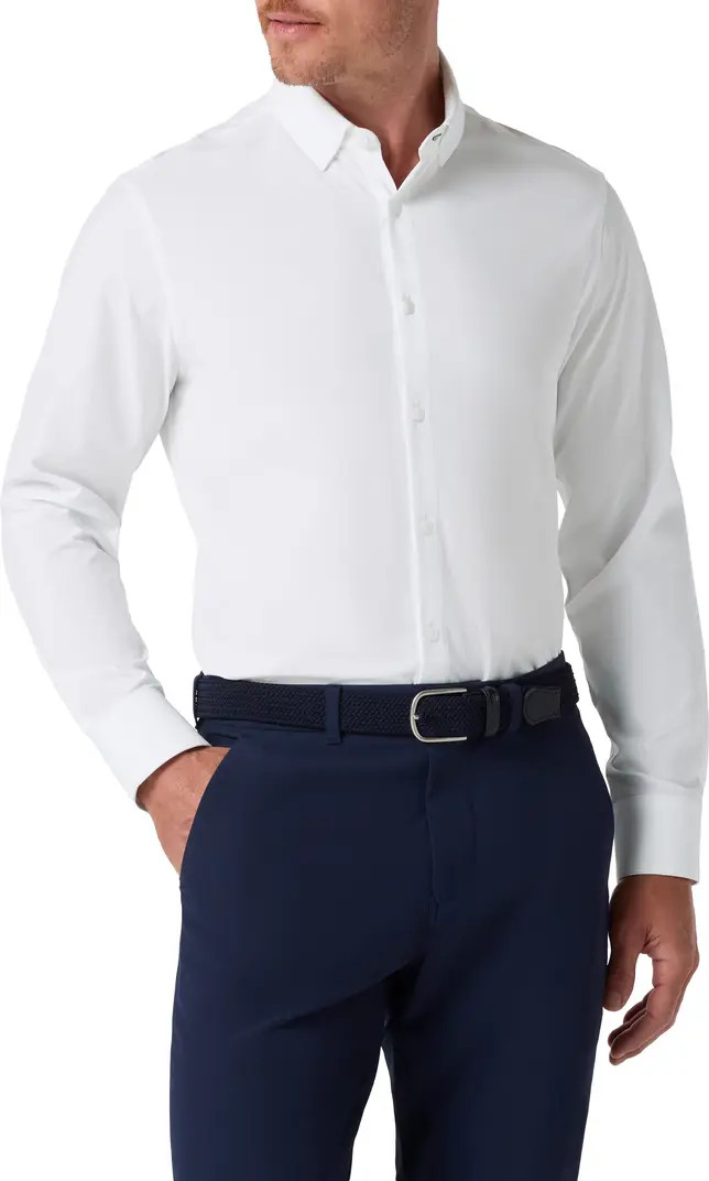 Leeward Solid Button-Up Shirt | Nordstrom