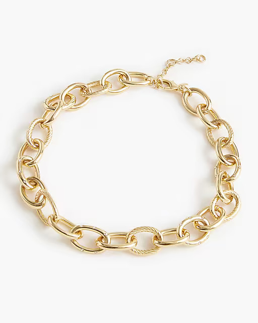 Nautical links statement necklace | J.Crew Factory