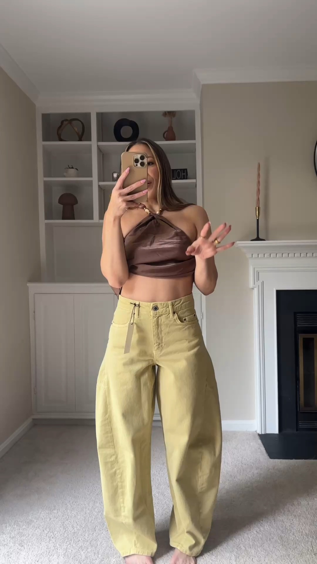 @Zara balloon pants 🥑
