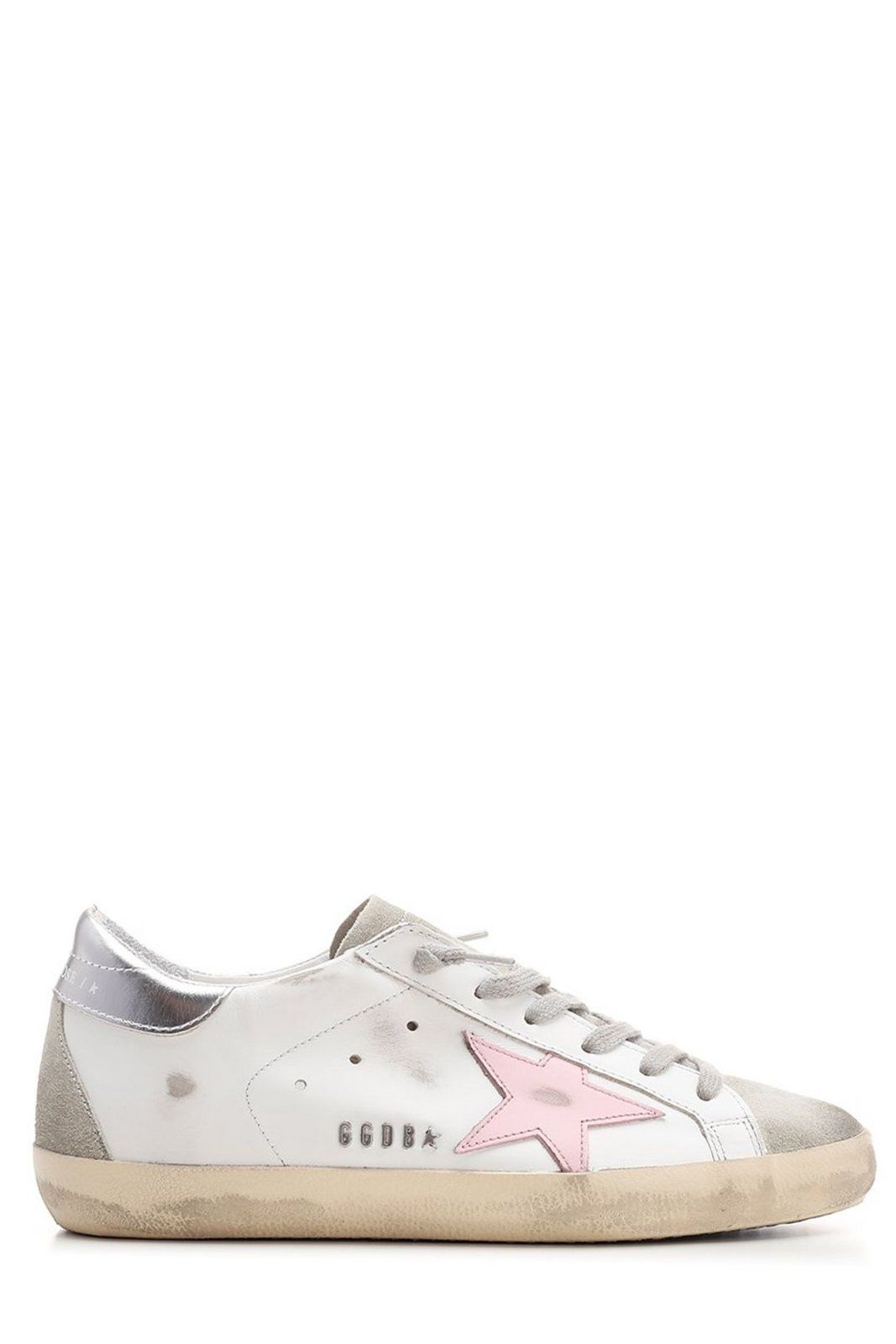 Golden Goose Deluxe Brand Star Patch Distressed Effect Sneakers | Cettire Global