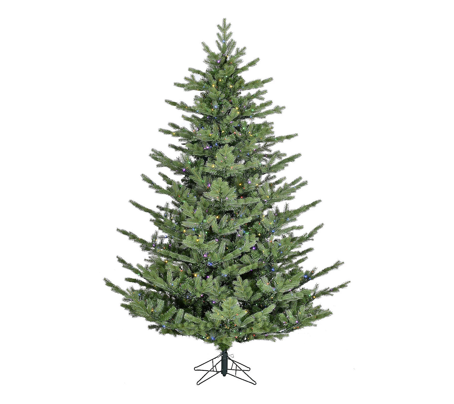 Fraser Hill Farm 7.5-ft. Foxtail Pine Artificia l Christmas Tr | QVC