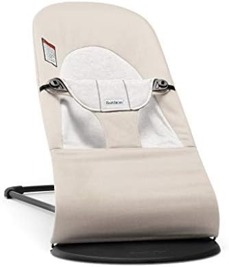 BABYBJÖRN Bouncer Balance Soft, Cotton/Jersey, Beige/Gray | Amazon (US)