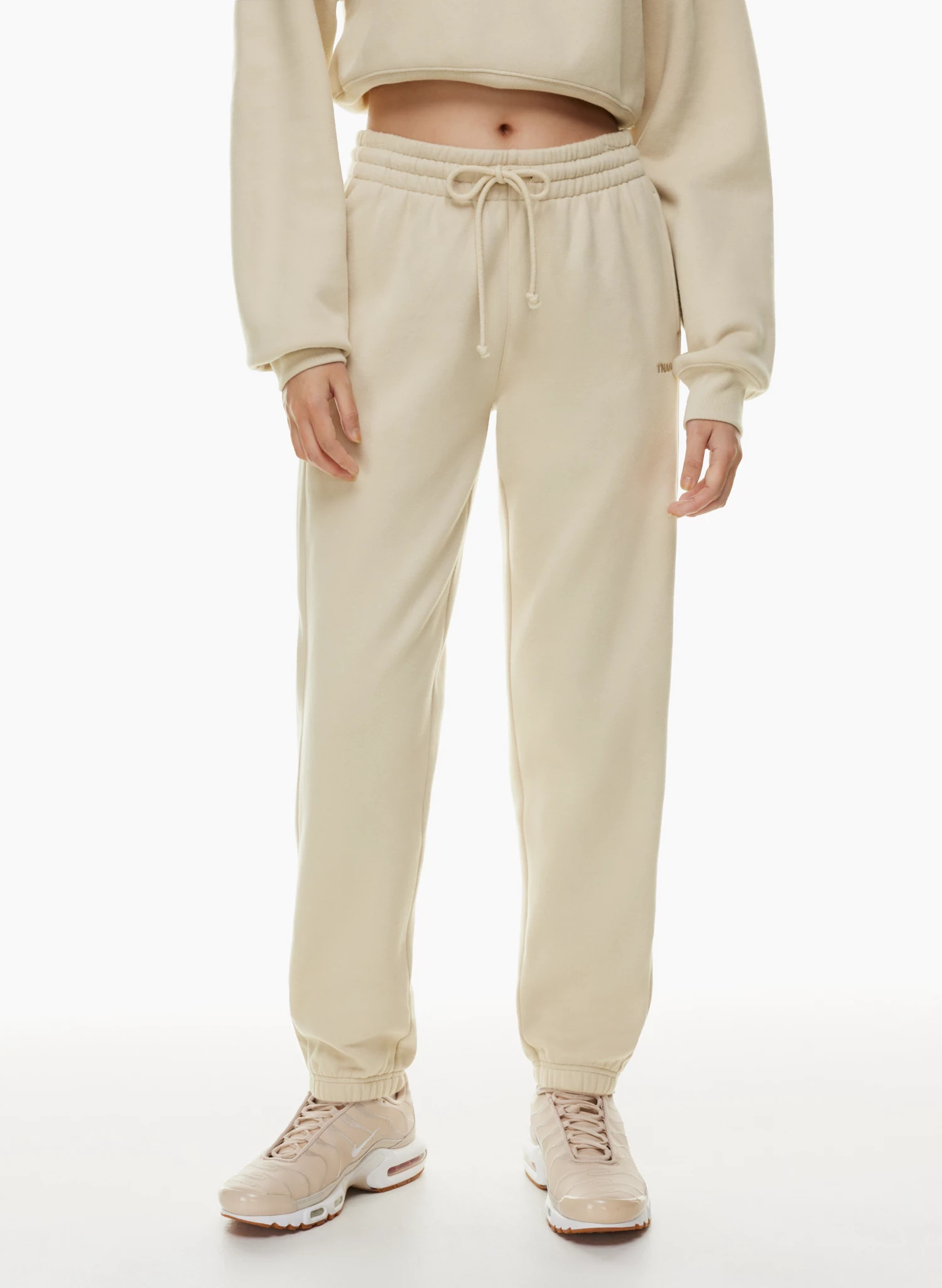 COZY FLEECE BOYFRIEND SWEATPANT | Aritzia