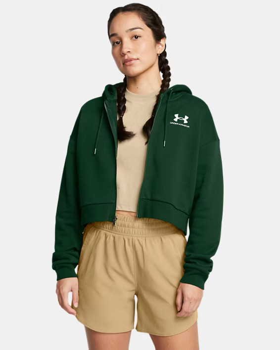 Under Armour Women's UA Icon Fleece Full-Zip Hoodie | Under Armour (US)