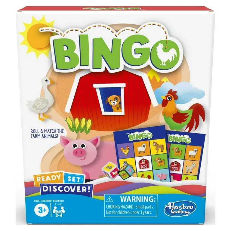 Ready Set Discover Bingo Game for Kids Ages 3 and Up, Game for 2-4 Players | Walmart (US)