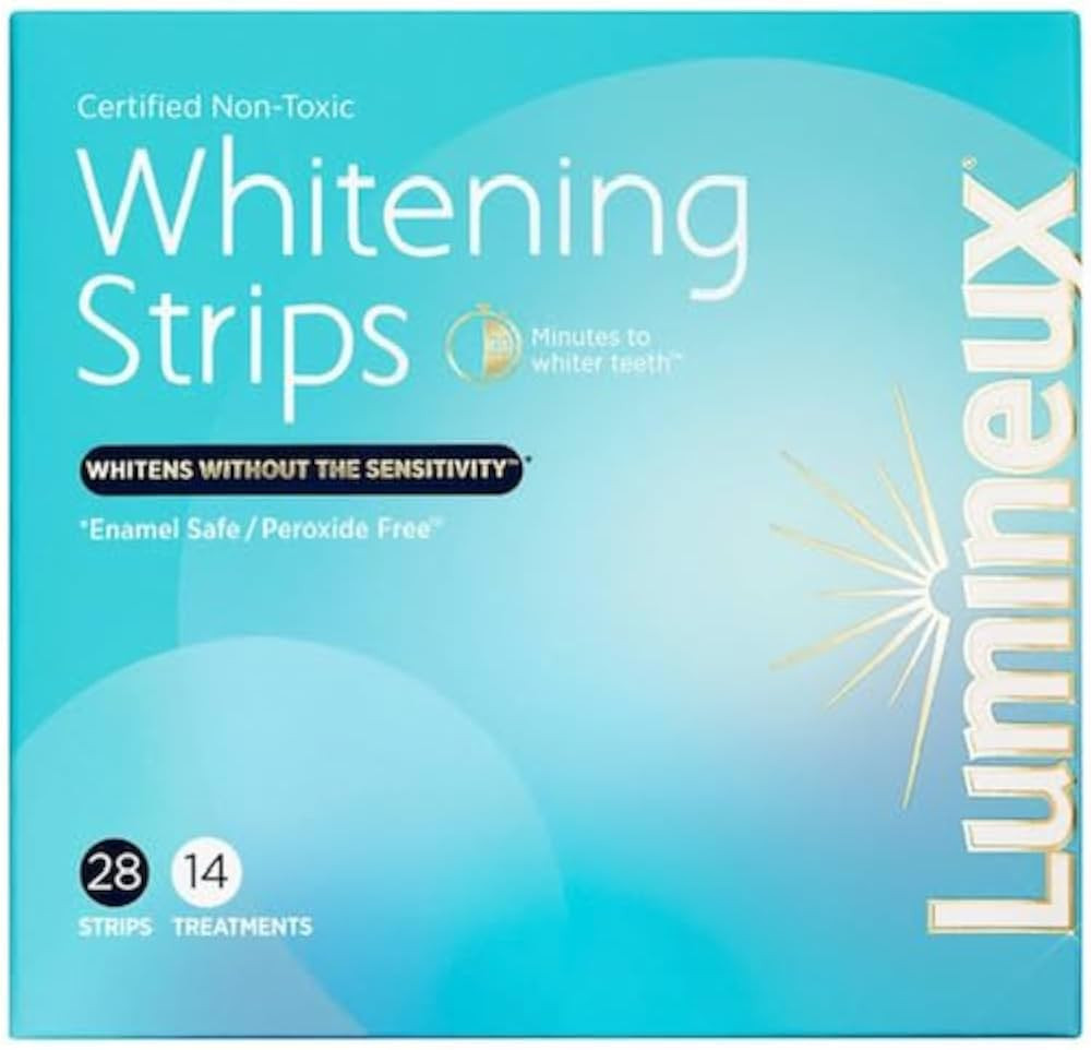 Lumineux Teeth Whitening Strips, 14 Pieces, Sensitivity Free, Non Toxic, 5.9 Ounces (Pack of 1) | Amazon (US)