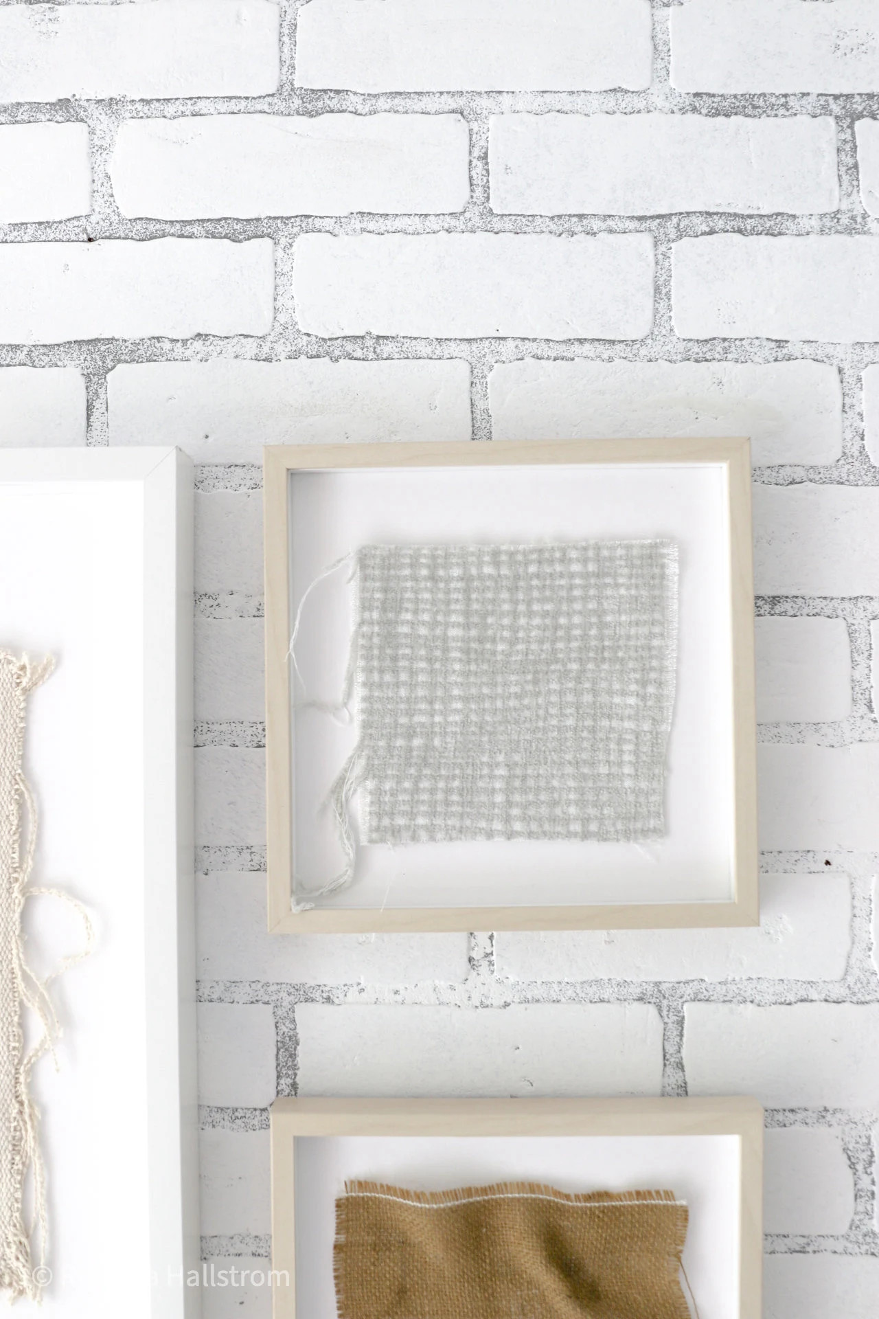 Gray Wall ArtModern Wall HangingFabric Wall ArtTextured | Etsy | Etsy (US)