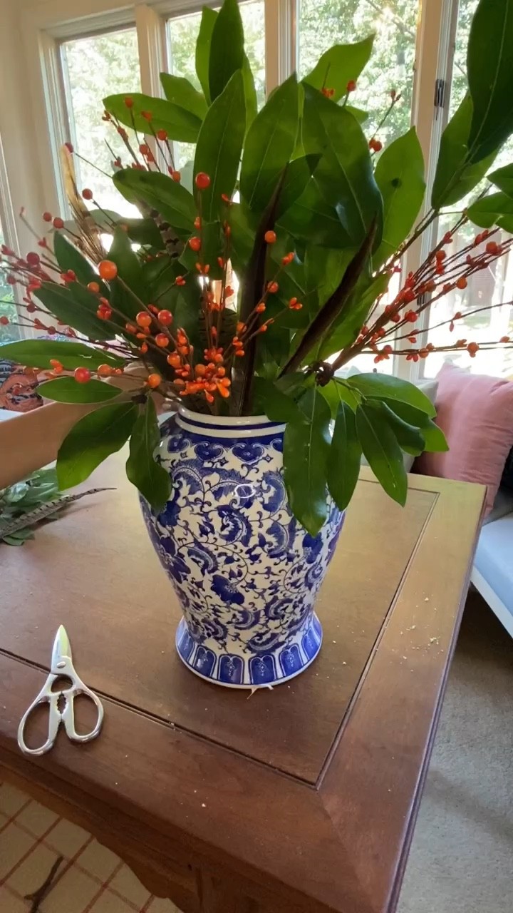 The most simple and stunning centerpiece for the fall!! 

I used real magnolia leaves from my trees because I only needed it to look pretty for a few days, but recently swapped for faux and it looks just as fabulous!!!

#LTKHoliday #LTKSeasonal #LTKstyletip