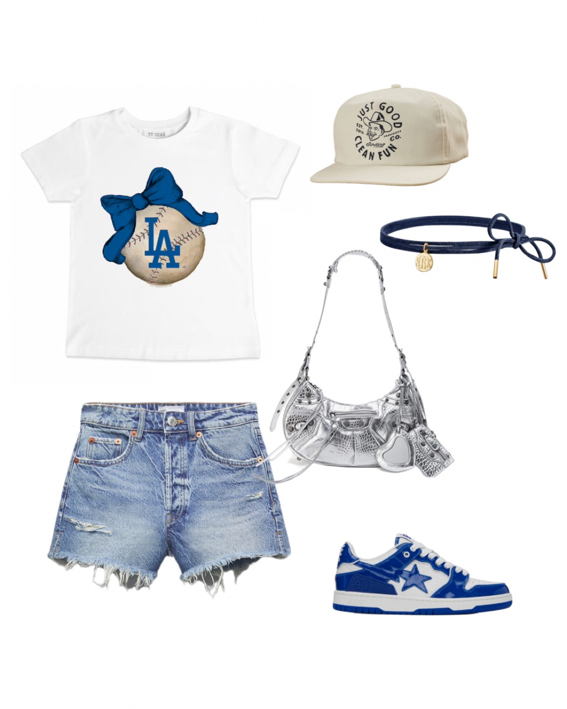 Dodgers baseball outfit inspo 💜 

Original choker is Marc & graham

#LTKSeasonal #LTKU #LTKstyletip