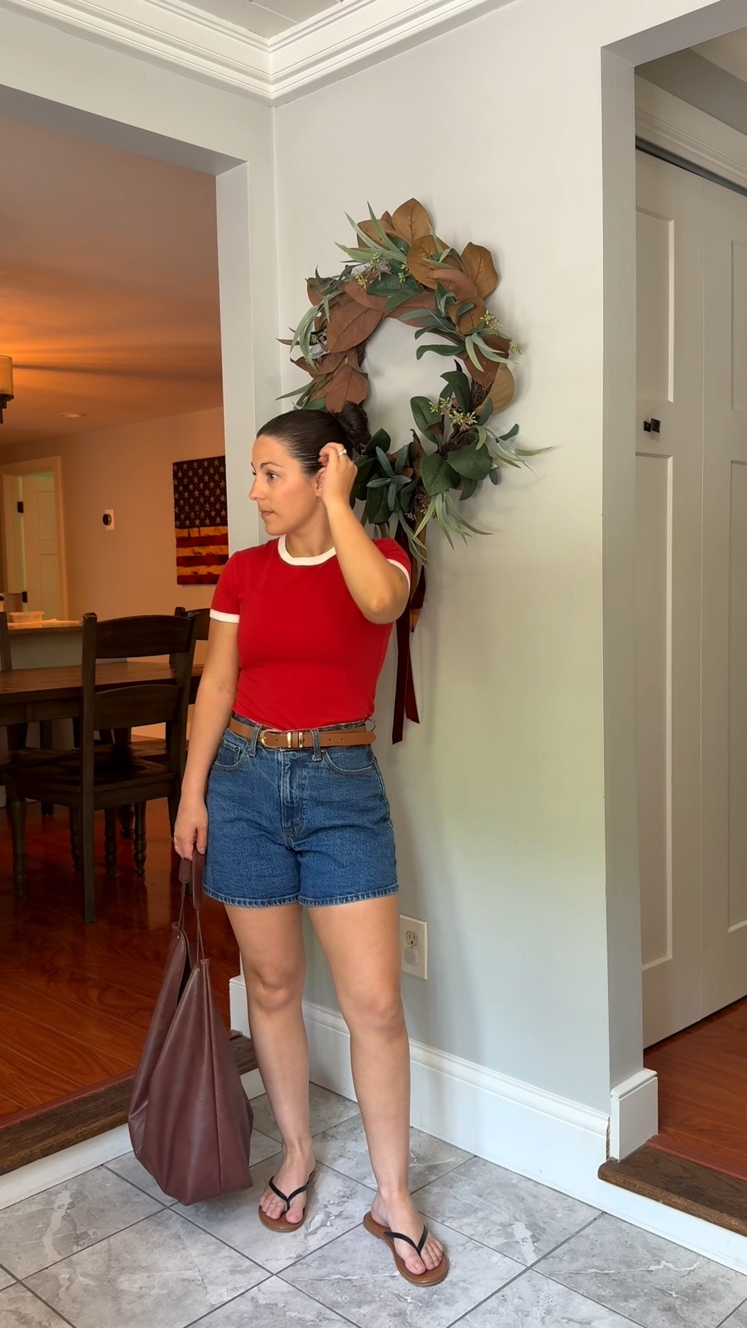 Casual outfit I’m wearing as a petite mom this summer - wearing size xs top, 26 shorts. This color short is from last year but the same style is available in similar colors! For reference I am: 5ft, 118lbs. 

Casual outfits
Summer outfits
Mom outfits
Petite outfits
Denim shorts
Dad shorts
Baby tee
Basic tees
4th of July outfit

@abercrombie 
#abercrombiepartner

#LTKPetite #LTKSeasonal #LTKxAbercrombie