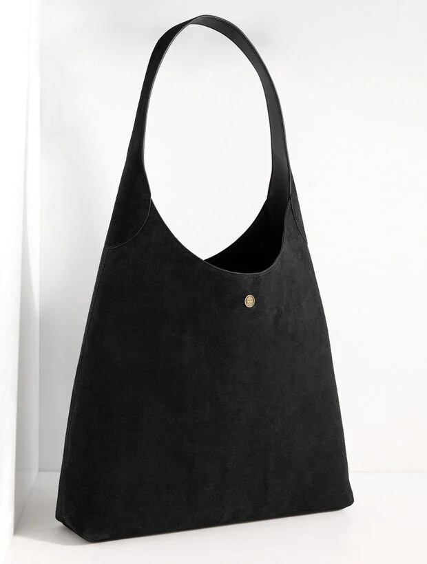 Hayden Suede Large Hobo Bag | Talbots