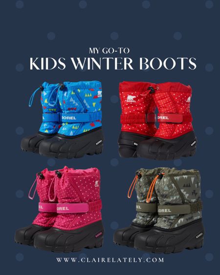 Halloween came and so did 4 inches of snow. So Zappos it is for free and fast shipping onto favorite kids winter boots for 3 years now. They are EASY to put on. Enough said 👏🏼 (true to size) 
Love, Claire Lately 

Snow, littles, winter, holiday, gift, family, Sorel 

#LTKkids #LTKSeasonal #LTKshoecrush
