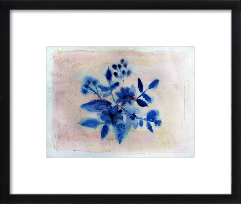 Indigo Bouquet | Artfully Walls