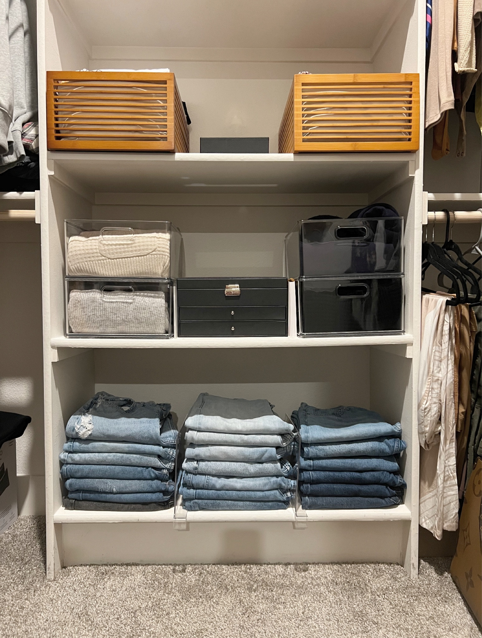 Organizing this month and The Container Store is my favorite for items in the closet! #organize #closetorganization #refresh #containerstore 

#LTKhome