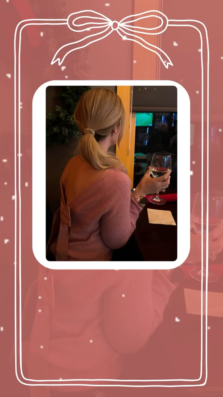 Loving this bow back sweater from vineyard vibes  

#LTKStyleTip #LTKSaleAlert #LTKHoliday