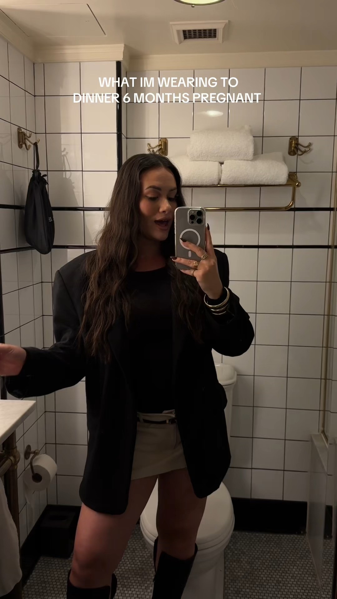 What I’m wearing to dinner 6 months pregnant 

#LTKStyleTip #LTKFindsUnder100 #LTKSeasonal