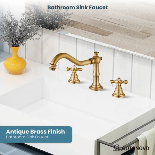 Widespread 2-handle Bathroom Faucet with Drain Assembly | Wayfair North America