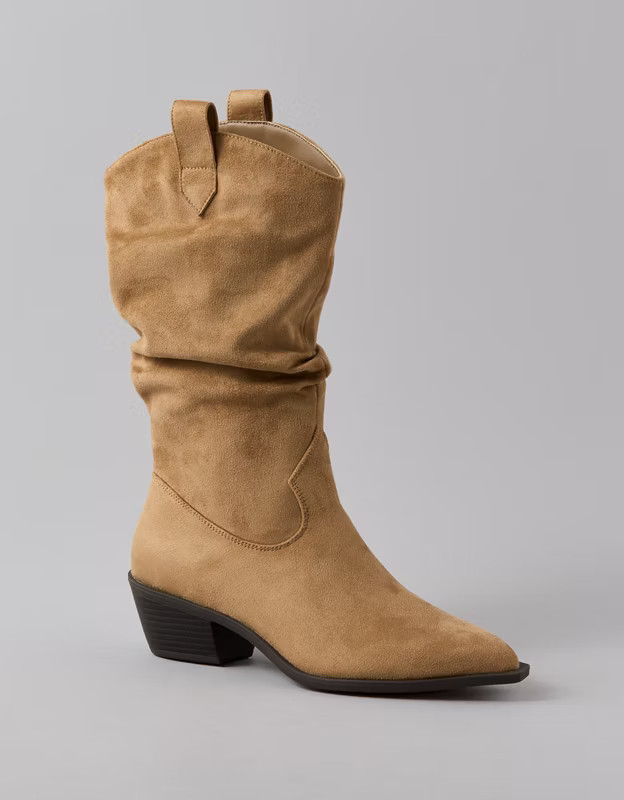 AE Slouchy Cowboy Boot | American Eagle Outfitters (US & CA)