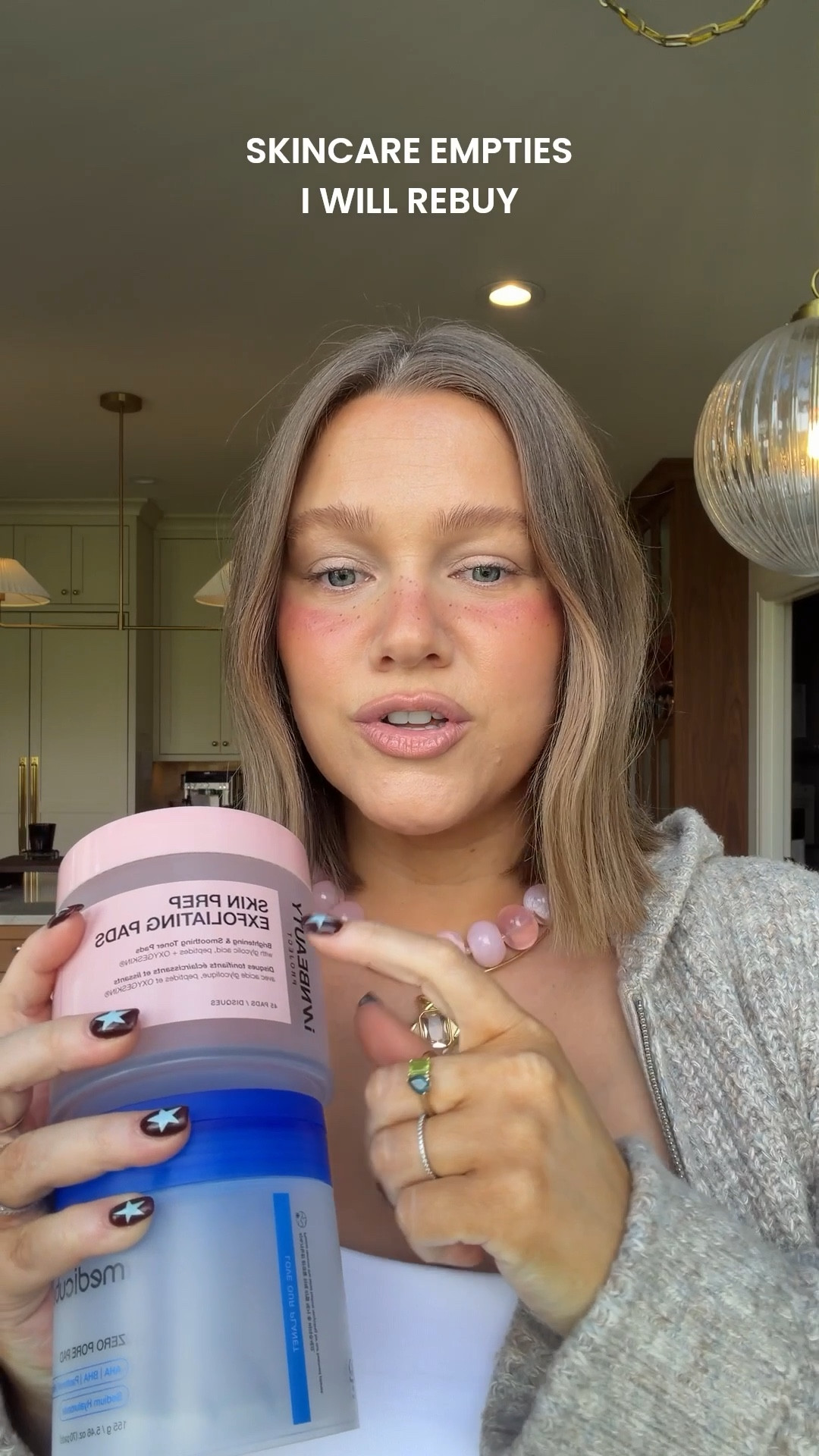 Empties!! Exfoliating pads love both the inn beauty are more luxe and thick but medicine is powerful. My fave self tanner for face it’s so natural and doesn’t smell! Need a refill for my moisturizer. And love this Amazon Korean skin for redness 

#amazonskincare #medicube #skincare #empties #innbeauty