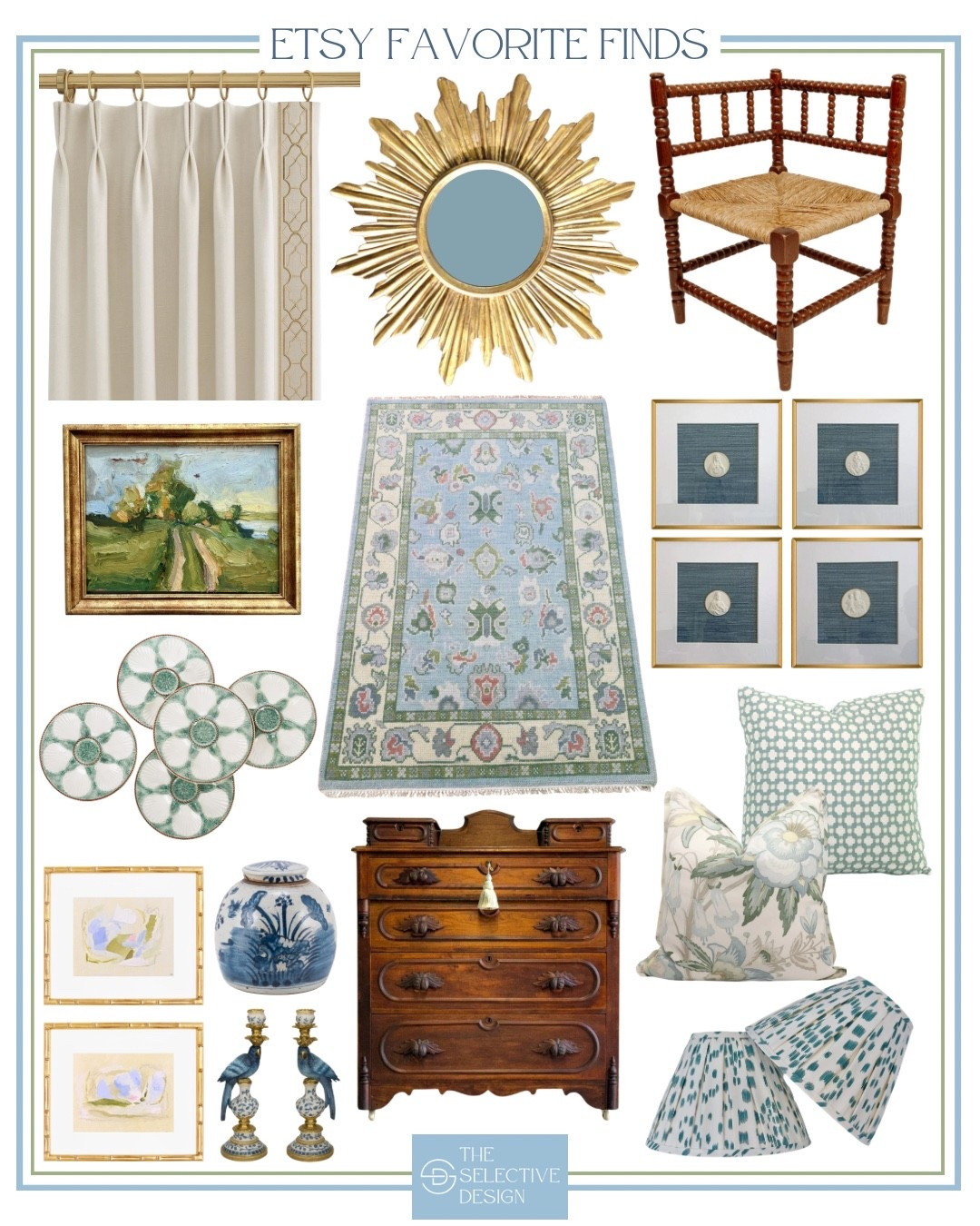 Loving these timeless and classic Etsy home decor finds😍 Etsy has so many unique grandmillennial home decor finds! Some of these finds are even on sale! 

Etsy home | Etsy antique finds | grandmillennial home decor | grandmillennial Etsy finds | Etsy favorites | classic home decor finds | timeless home decor

#LTKHome #LTKSaleAlert