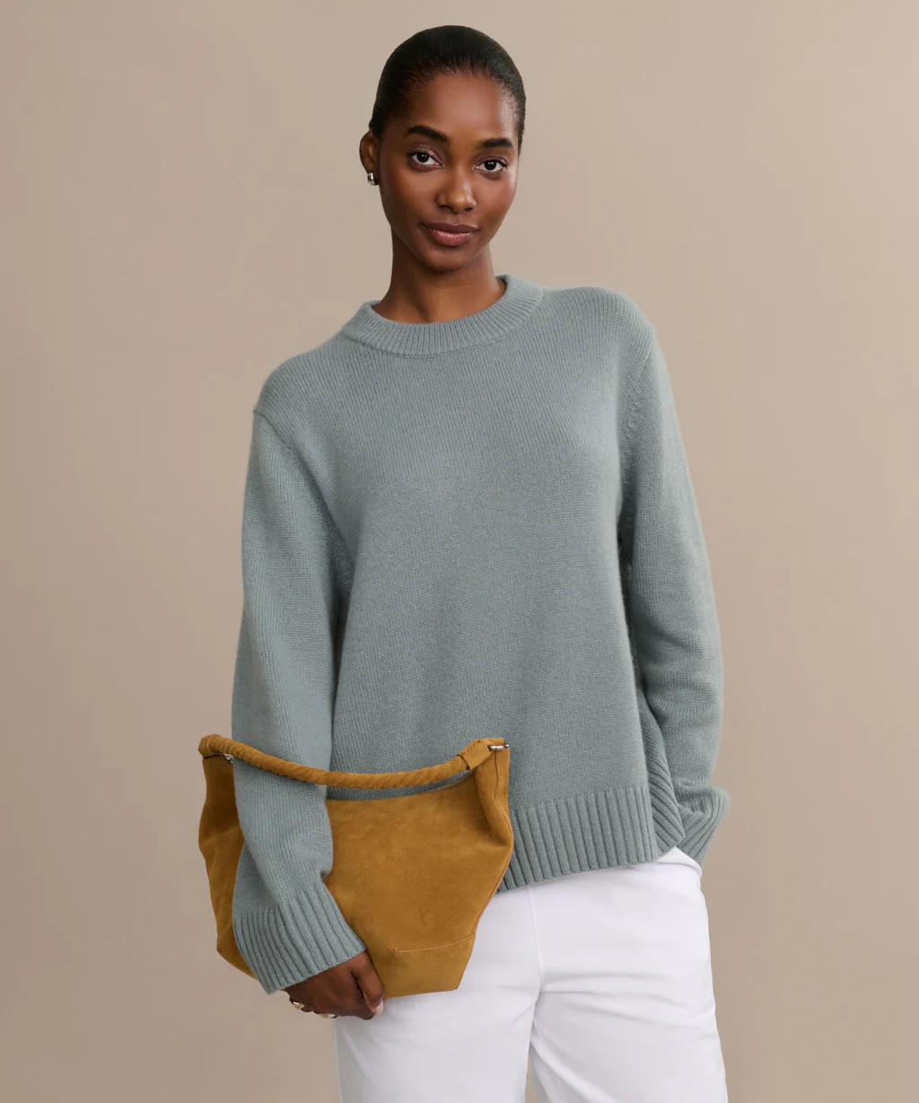 Cashmere Oversized Crewneck | Jenni Kayne