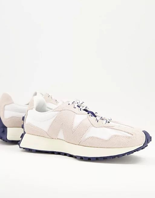 New Balance 327 premium sneakers in off-white | ASOS (Global)