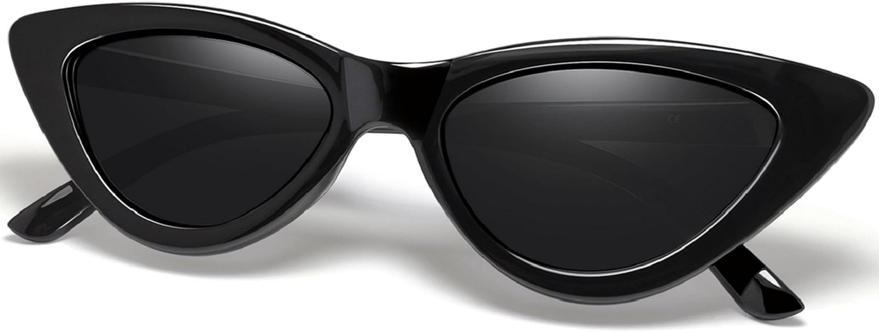 Joopin Polarised Cat Eye Sunglasses for Women, 100% UV Protection Retro Narrow Pointy Cateye Wome... | Amazon (UK)