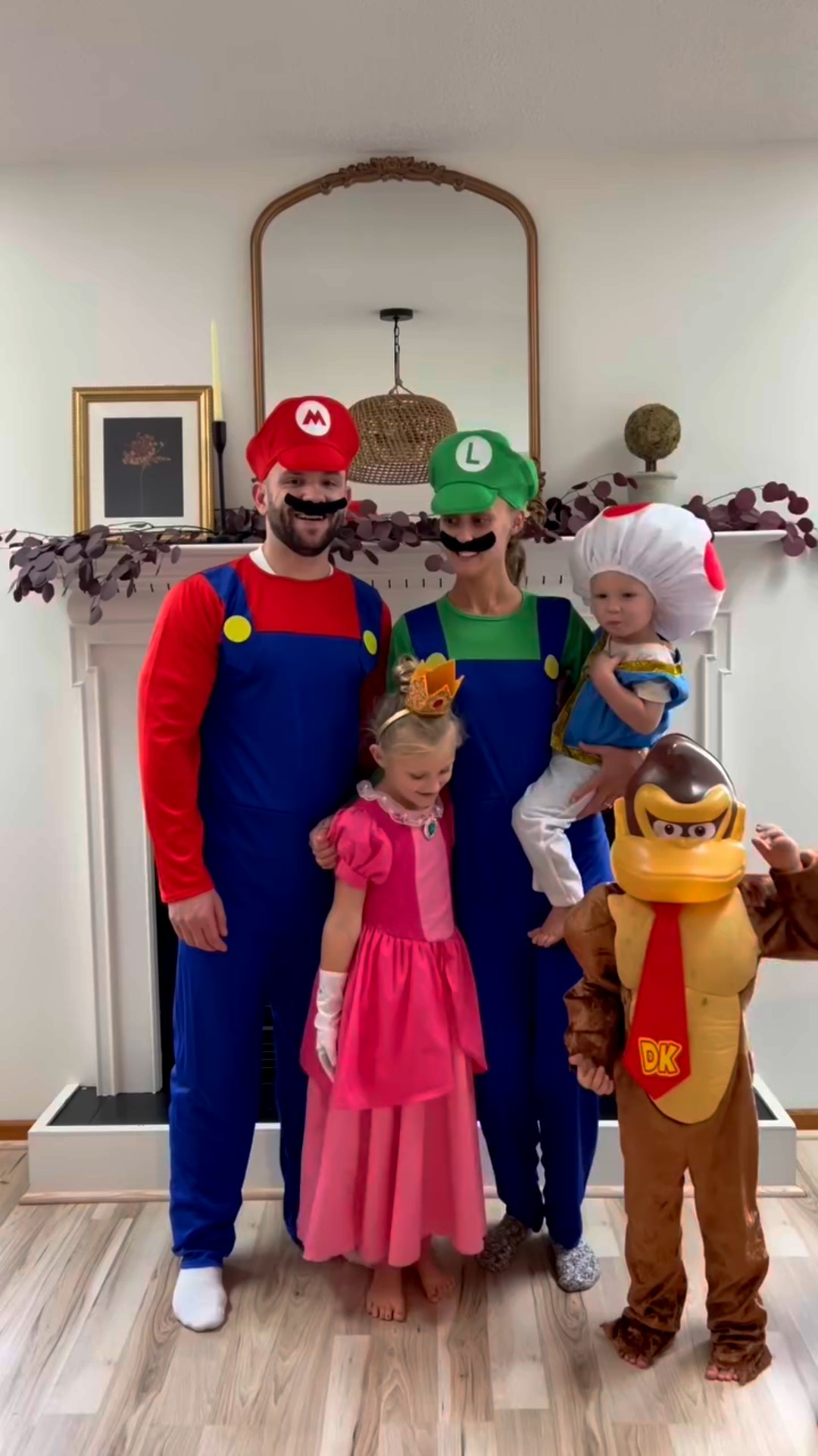 Super Mario Brothers Halloween costumes for the whole family , Princess Peach, Donkey Kong & Toad 🍄
#halloween #halloweencostume #supermario #supermariobros #princesspeach #donkeykong #toad 

#LTKFamily #LTKSeasonal #LTKHoliday