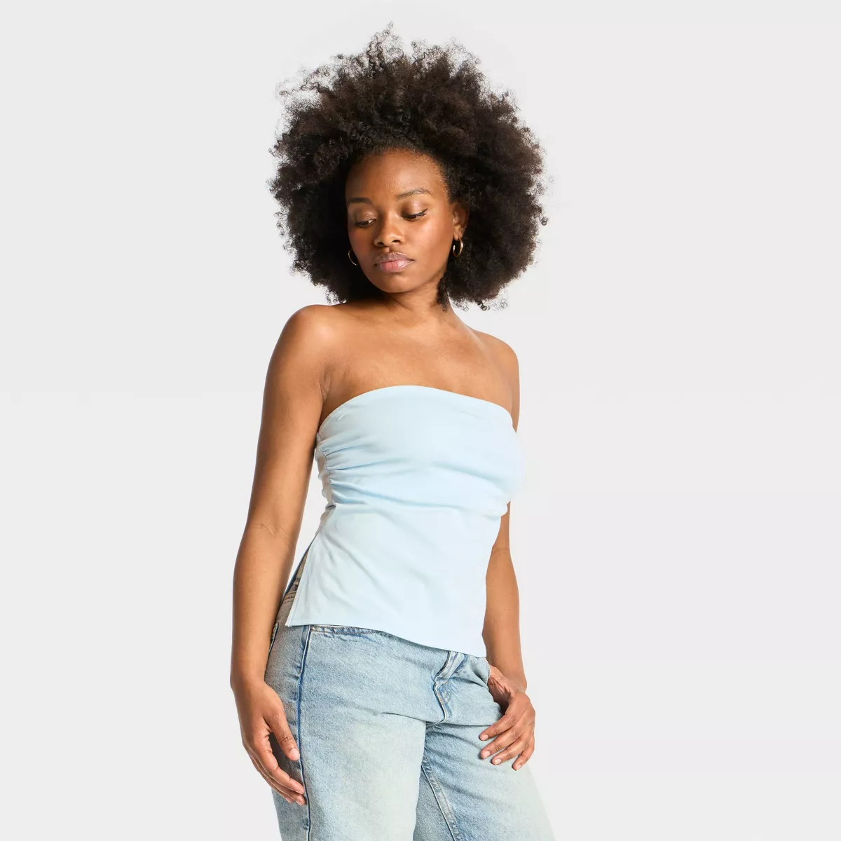 Women's Slit Hem Tube Top - Wild Fable™ | Target