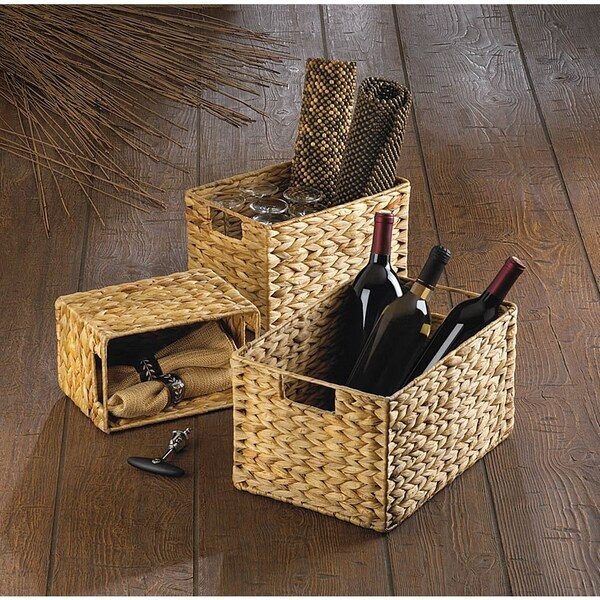 Oblong Nesting Baskets - 3 Piece | Bed Bath & Beyond