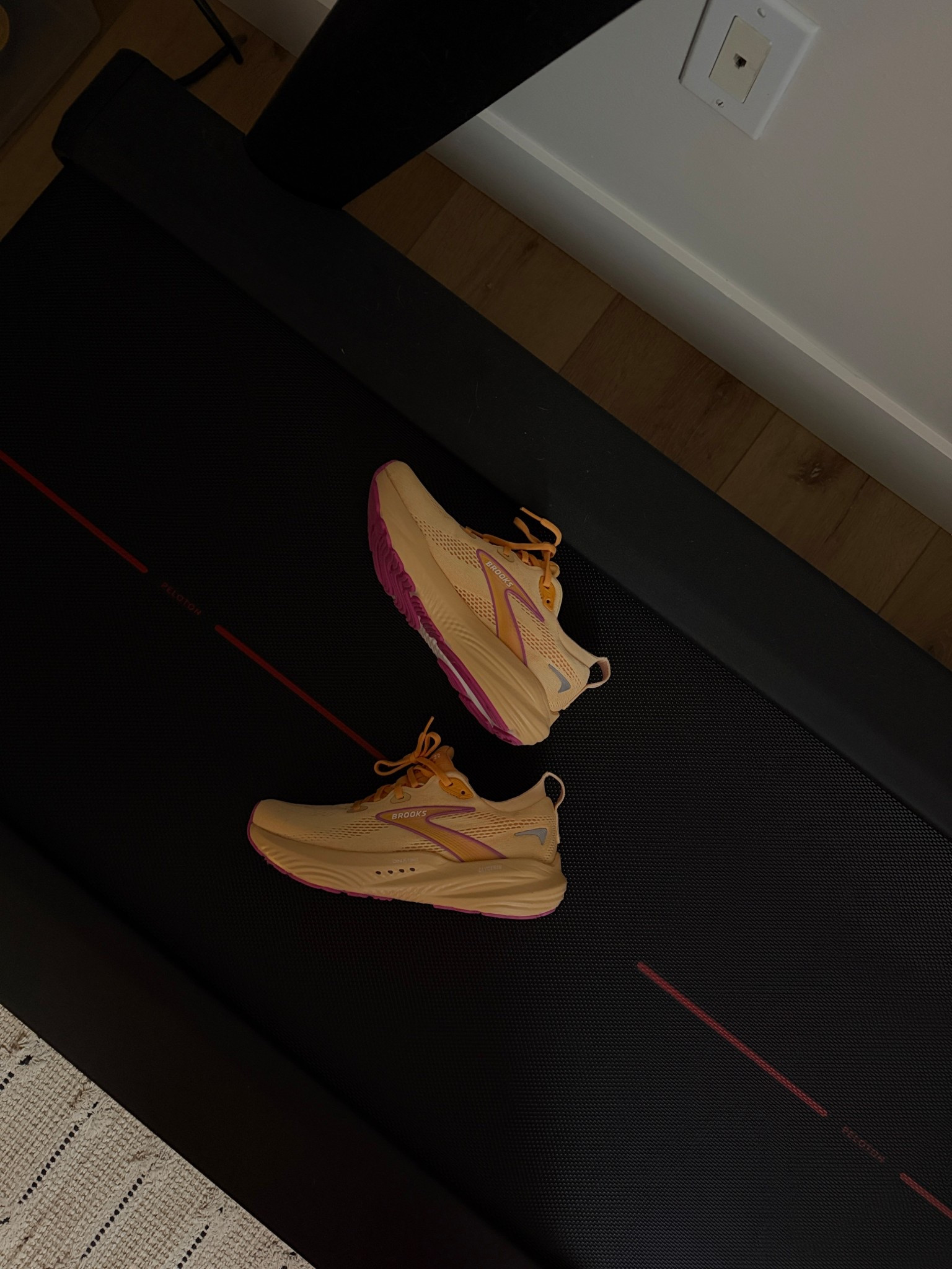 favorite sneakers for the treadmill 

purchase a peloton off the their website and save by using this link :  https://www.onepeloton.com/referral/539664bb238b4efa9b95ab2519b3283e?source=Social%20Profile&locale=en-US&utm_source=ios_app&utm_medium=in_app

#brooks #peloton 