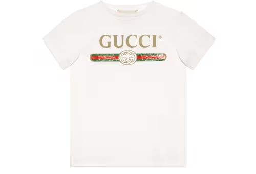 Children's cotton T-shirt with Gucci logo | Gucci (US)