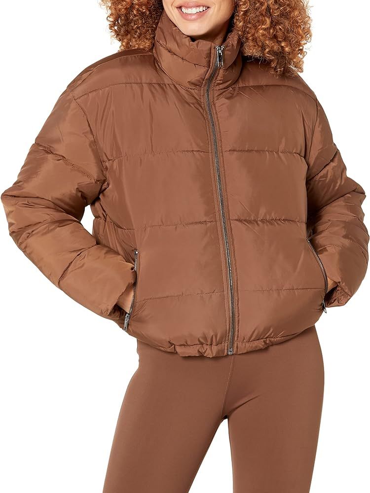 The Drop Women's Ari Cropped Puffer Jacket | Amazon (US)