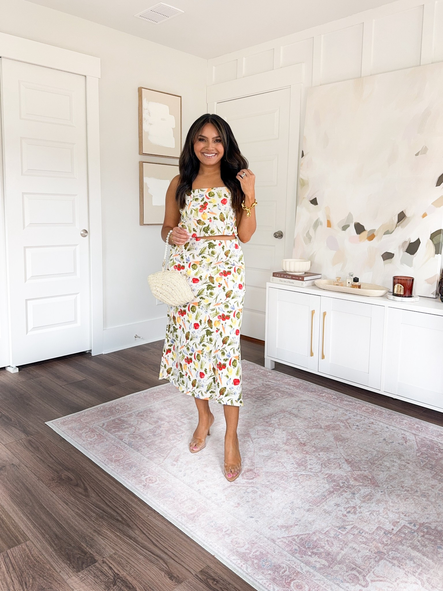 Use code SHORTSAF for an extra 15% OFF!

Cropped veggie print top size xxs TTS
Veggie print skirt size xs petite TTS
Clear heels size 5 TTS


Comment SHOP below to receive a DM with the link to this post on my LTK ⬇ https://liketk.it/5d1Uy #ltkstyletip #ltkpetite #ltksalealert