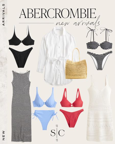Abercrombie New Arrivals ✨ 

Loving all the new styles & there’s a big sale too! 

Spring outfit, spring style, resort wear, vacation style, vacay outfit, swimwear, beach, pool 

#LTKswim #LTKtravel #LTKsalealert