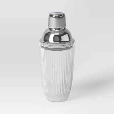 12 fl oz Cocktail Shaker Silver - Threshold™ | Target