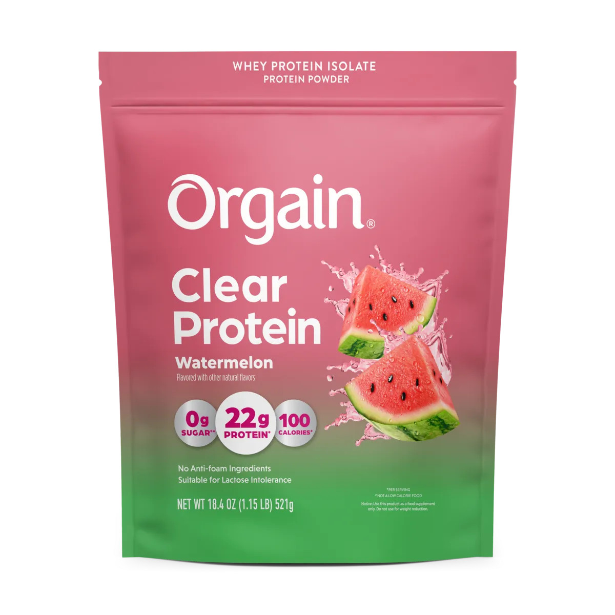 Orgain Clear Protein Powder - Watermelon | Orgain