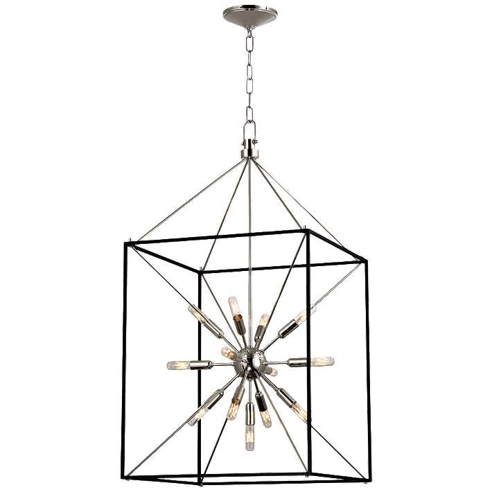 Glendale 13 Light Chandelier Polished Nickel - #9F841 | Lamps Plus | Lamps Plus