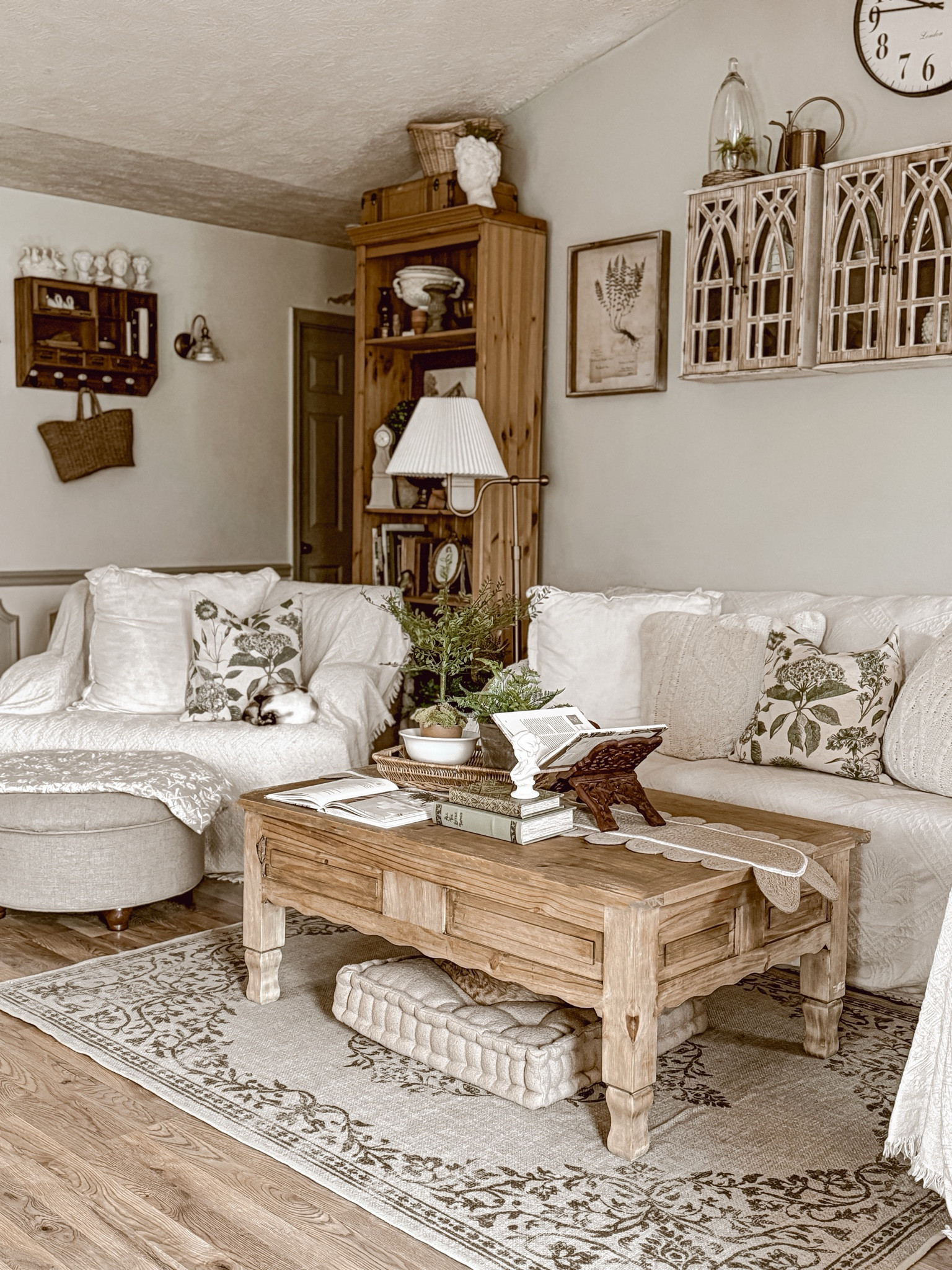 Cozy quaint garden inspired living room home decor. 🍃

#LTKhome #LTKfindsunder100 #LTKstyletip