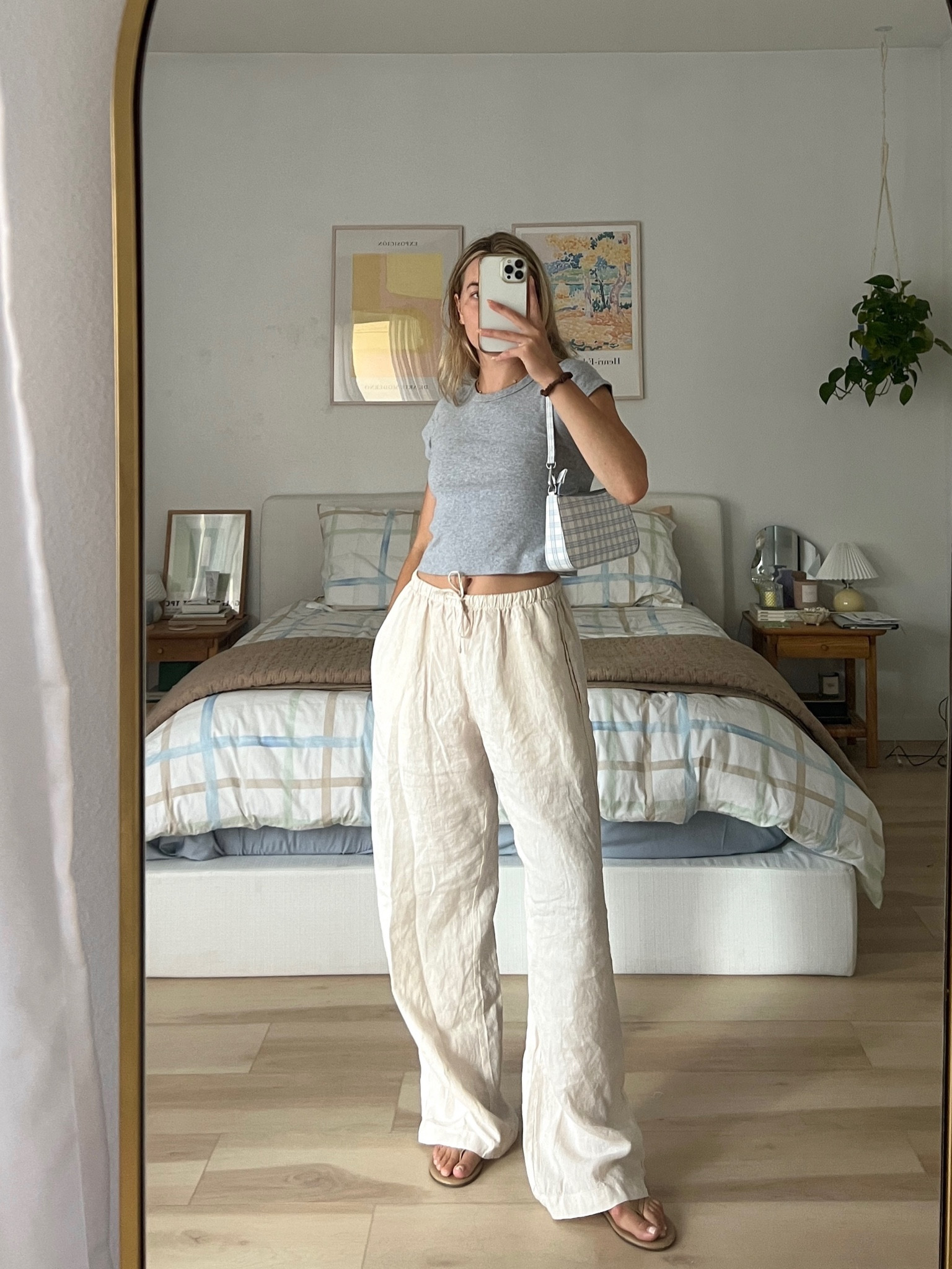 Djerf Avenue linen pants dupe!!