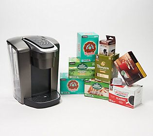 Keurig K-Elite Coffee Maker with My K-Cup and 78 K-Cup Pods | QVC