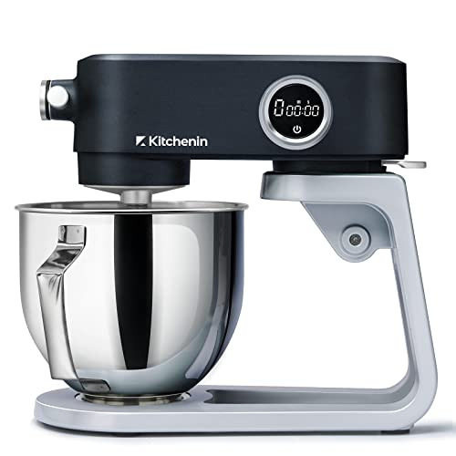 Kitchenin Metal Stand Mixer,5.3-Quart 8-Speeds Tilt-Head Food Mixer,400 Watt DC Motor Electric Mi... | Amazon (US)