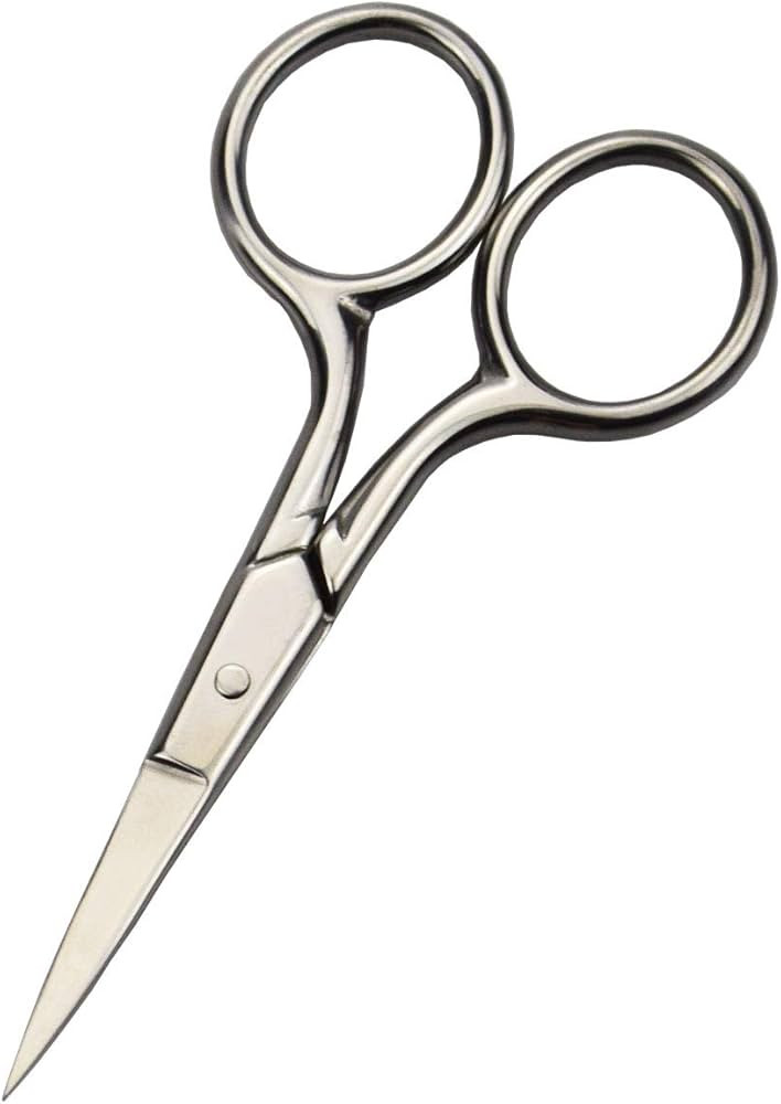 Motanar Professional Grooming Scissors for Personal Care Facial Hair Removal and Ear Nose Eyebrow... | Amazon (US)