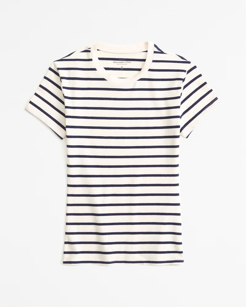 Essential Tuckable Baby Tee | Abercrombie & Fitch (US)