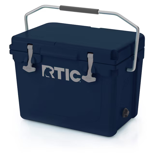 RTIC Outdoors Ultra-Tough Navy 20-Quart Insulated Chest Cooler | Lowe's